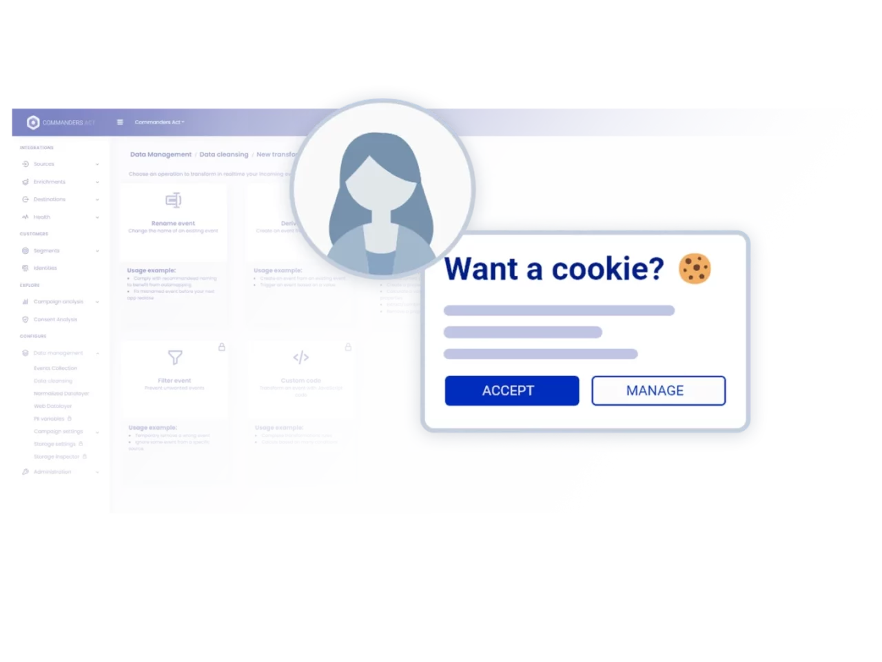 The Cookieless Marketing Data Platform by Commanders Act 14 Our Consent Management Connects Easily To Our ServerSide Tracking Platform