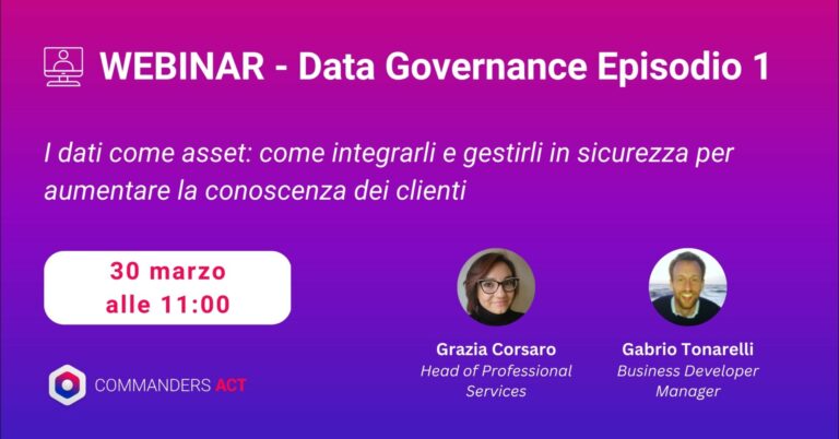 Data Governance, Episodio 1 – I Dati Come Asset: Come Integrarli E Gestirli In Sicurezza Per Aumentare La Conoscenza Dei Clienti