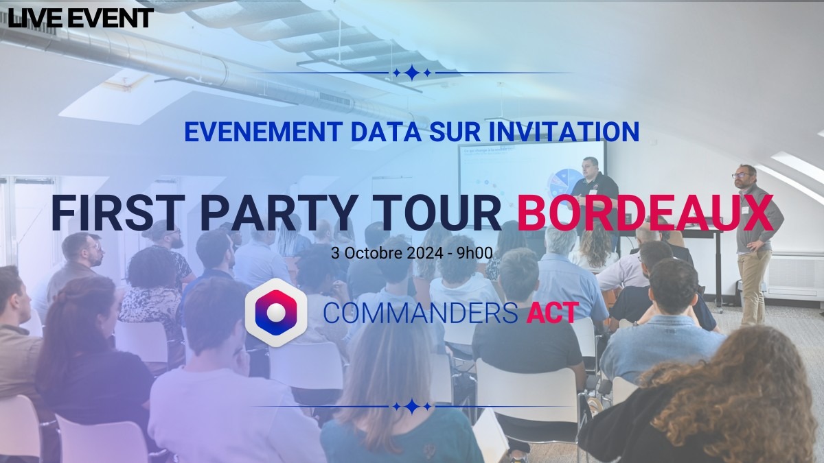 Evenement sur les enjeux de la data et du tracking first party sur invitation uniquement