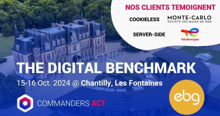 Commanders Act Participe À L'Ebg Digital Benchmark 2024 Avec Ses Clients