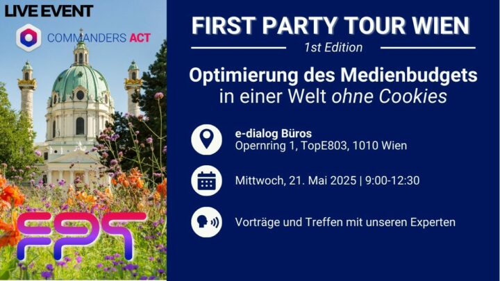 First Party Tour Wien Optimierung Des Medienbudgets Cookieless