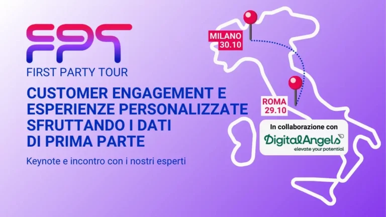 Registrarsi Al First Party Tour Italia Cdp Customer Engagement E Sperienze Personalizzate