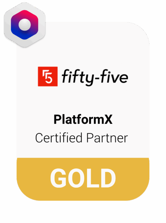 Fifty-Five 1 Fifty Five Gold Partner Certified On Platformx