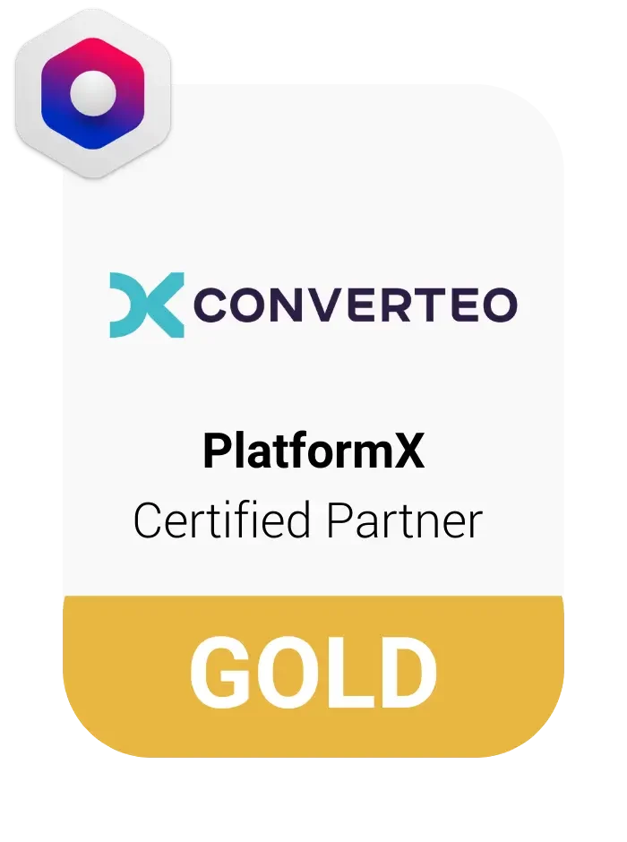 Converteo Gold Certified Partner