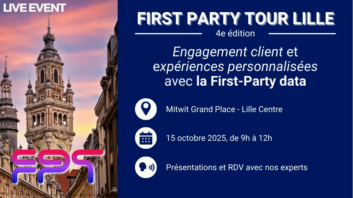 first party tour lille evenement cdp data