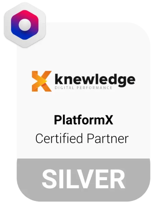 Knewledge Certified Silver Partner Platformx