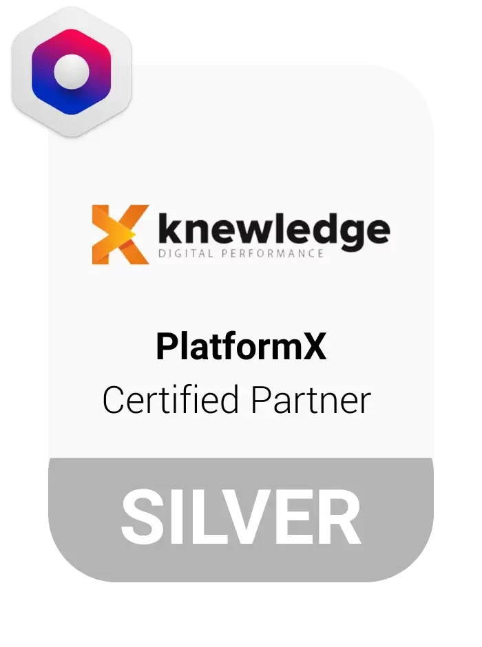 Knewledge Certified Silver Partner Platformx