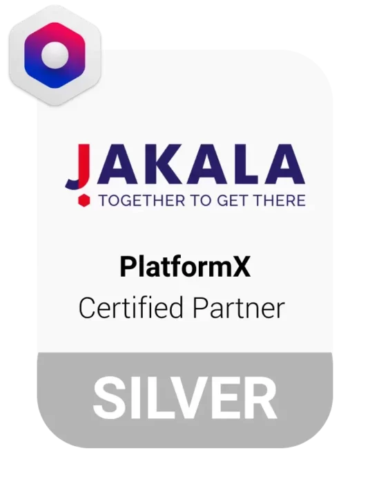 Jakala Est Un Partenaire Certifié Silver De Platformx