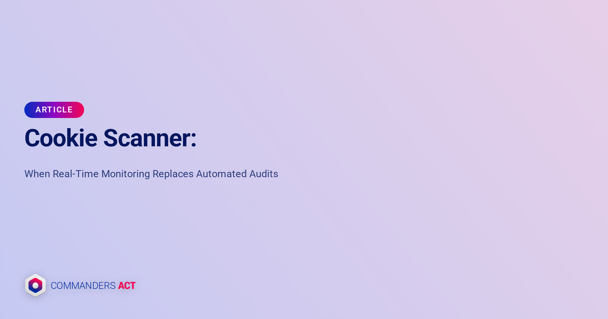 cookie scanner